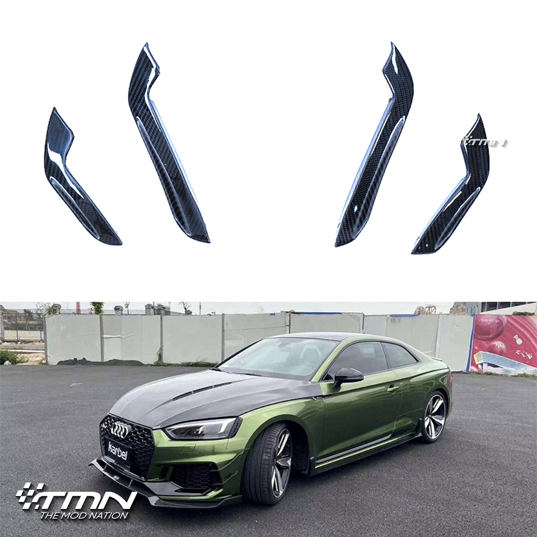 RS5 フロントバンパー カナード(カーボン) – TMN Auto Parts