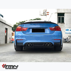 カーボン リアバンパー スプリッター, BMW M3/M4, F80/ F82/ F83 – TMN