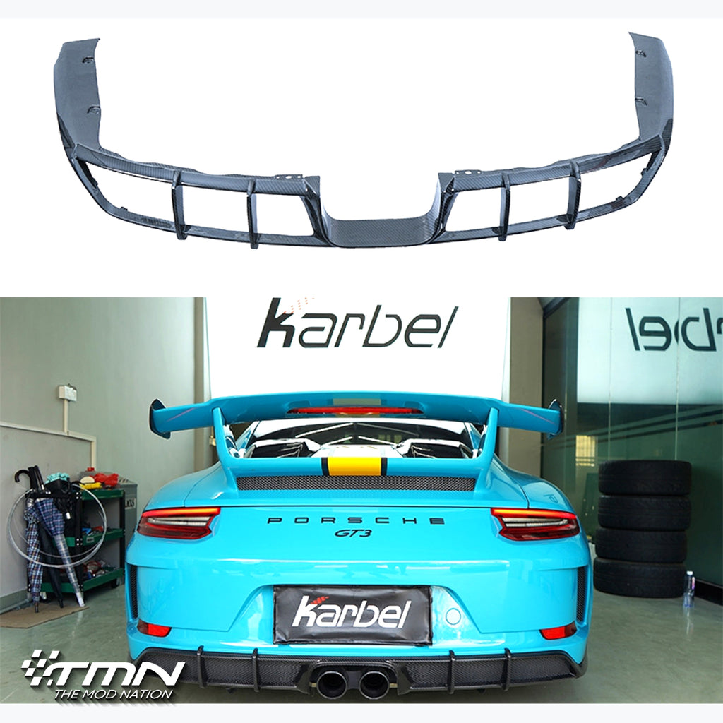 Karbel カーボン リアディフューザー, 911.2/ GT3