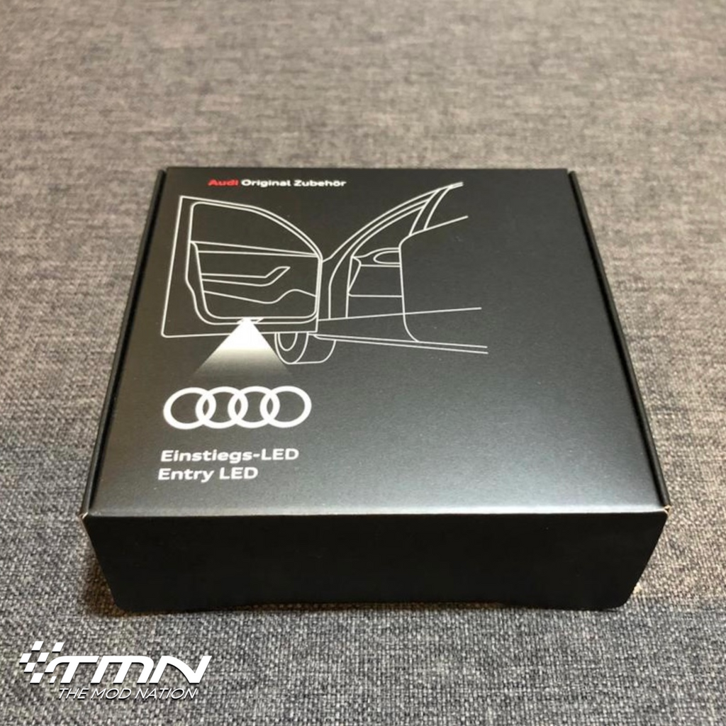 Audi 純正 LED ドアエントリーライト「S」ロゴ – TMN Auto Parts