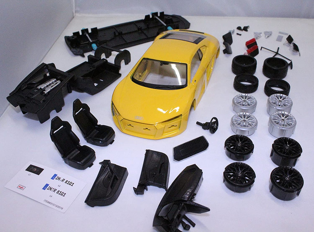 Audi R8 V10 プラモデル1:24 Vegas yellow – TMN Auto Parts