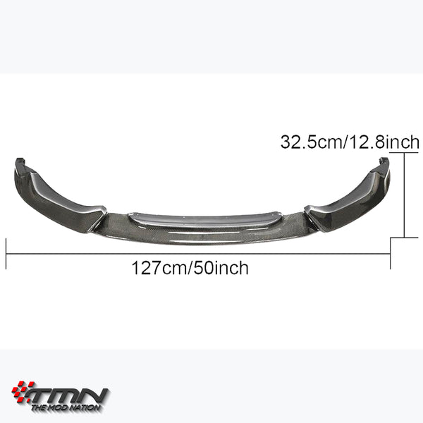 カーボン フロントリップスポイラー, BMW M3/M4, F80/ F82/ F83