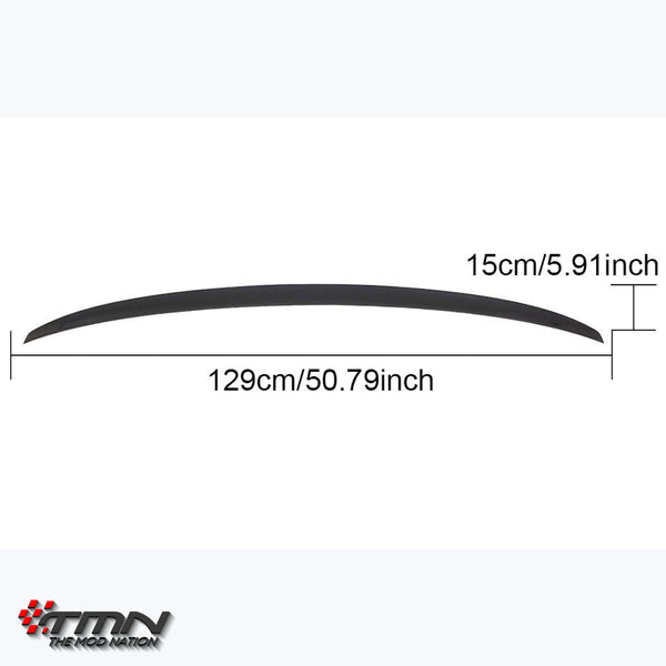 ABSグロッシー ブラック リアスポイラー, BMW 5 シリーズ/ M5, G30/ F90, セダン