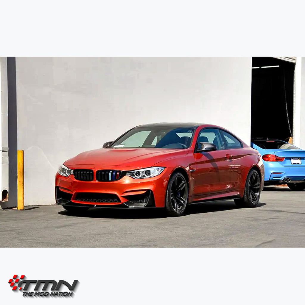 カーボン フロントリップスポイラー (スプリッター付き), BMW M3/M4, F80/ F82/ F83