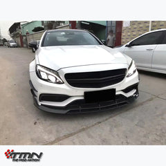 カーボン フロントリップスポイラー, Cクラス, W205 C63, クーペ (15-18)