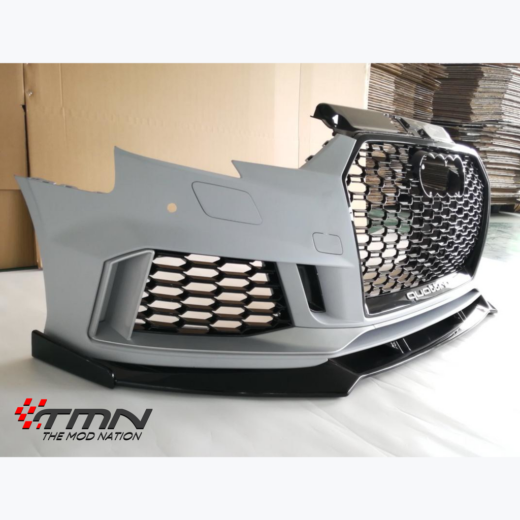 A3/S3 (8V FL後) RS スタイル フロントバンパー キット – TMN Auto Parts