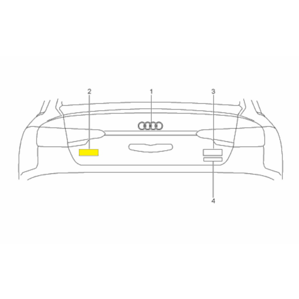 Audi 純正 S4 / RS4 エンブレム